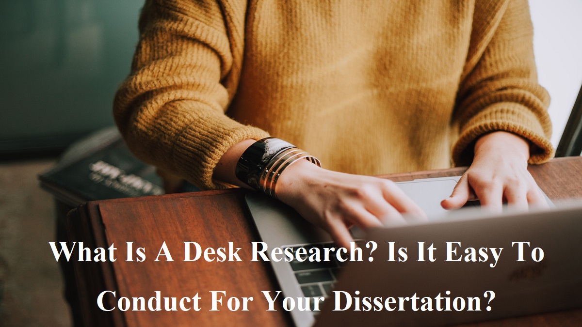 desk research method means
